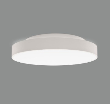 Immagine di Plafoniera Rotonda Led Biemissione CCT Lisboa Bianca 60 cm ACB