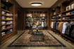 Immagine di Plafoniera Lisboa Nera Grande 80 cm Led CCT Biemissione ACB