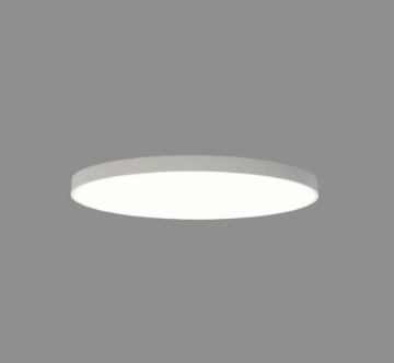 Immagine di Grande Plafoniera Bianca Circolare Ø100 cm Led 136w CCT London ACB