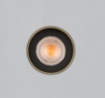 Immagine di Plafone Rotondo Oro Nero 10cm Led 18w 3000k Lux ACB