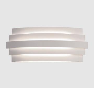 Immagine di Applique Decorativa Luxur Bianca Led 20w CCT 2700 3000k ACB