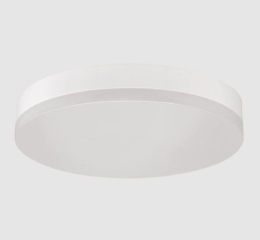 Immagine di Plafoniera Rotonda Acrilico Bianco 28cm Madison Led CCT 24w IP54 ACB