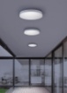 Immagine di Plafoniera Tonda Bianca Led CCT 24w Madison IP54 Con Kit Emergenza ACB