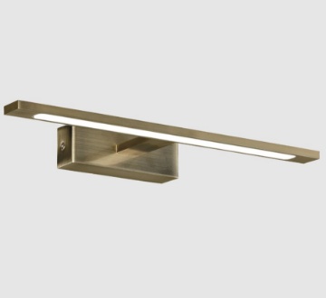 Immagine di Lampada Led Da Specchio 45 cm Ottone Menorca IP44 ACB
