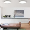 Immagine di Plafoniera Tonda Bianca Minsk 40 cm Led CCT 22w ACB