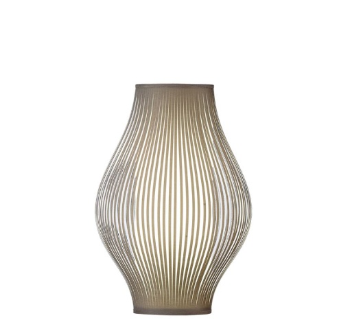 Immagine di Lampada da Tavolo Affusolata Mirta Color Pietra H36 cm ACB