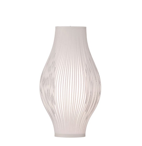 Immagine di Lampada Decorativa Affusolata Bianca Mirta 51 cm ACB