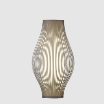 Immagine di Lampada Da Terra Tavolo Mirta 51 cm Design Affusolato Color Pietra ACB
