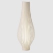 Immagine di Piantana Decorativa Bianca Bombata 135 cm Vaso Mirta 3xE27 ACB