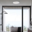 Immagine di Lampada da Soffitto Compatta IP44 Vetro Bianco Led 10w CCT Moon 19cm ACB