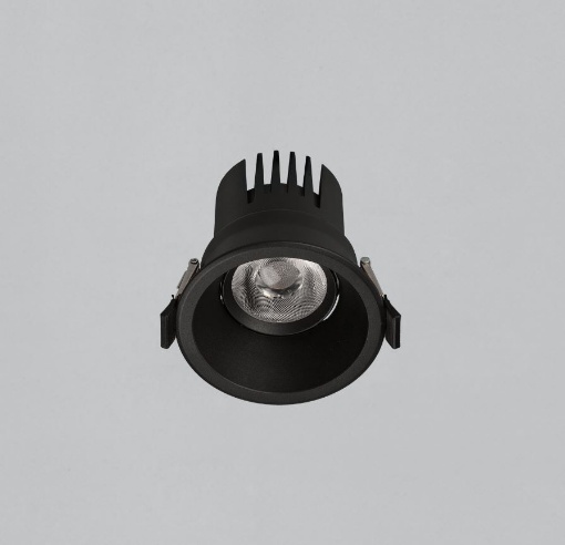 Immagine di Incasso Rotondo Nero 64mm Orientabile Led 5w CCT Move ACB