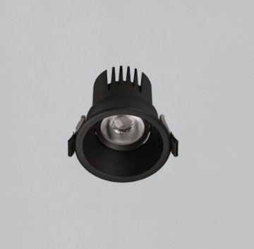 Immagine di Faretto Tondo Incasso Orientabile Nero Led 12w CCT 85mm Move ACB