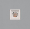 Immagine di Faretto Quadrato Bianco 85mm Incasso Move Led 12w 2700k 3000k ACB