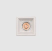 Immagine di Faretto Quadrato Bianco 85mm Incasso Move Led 12w 2700k 3000k ACB