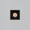 Immagine di Faretto Quadrato Nero Incasso per Controsoffitti Led 2700k o 3000k Move L8x8 cm ACB