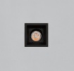 Immagine di Faretto Quadrato Nero Incasso per Controsoffitti Led 2700k o 3000k Move L8x8 cm ACB