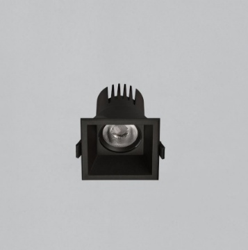 Immagine di Faretto Incasso Quadrato Nero 85mm Move Led 12w CCT ACB