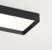 Immagine di Plafoniera Luminosa Squadrata Munich Nero 120x30 Led CCT 68w ACB