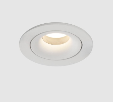 Immagine di Faretto da Incasso Orientabile Bianco Musca 108mm GU10 ACB