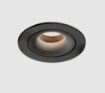 Immagine di Faretto da Incasso Tondo Orientabile Musca Nero 108mm 1xGU10 ACB