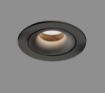 Immagine di Faretto da Incasso Tondo Orientabile Musca Nero 108mm 1xGU10 ACB