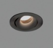 Immagine di Faretto da Incasso Tondo Orientabile Musca Nero 108mm 1xGU10 ACB
