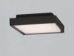 Immagine di Plafoniera Quadrata Esterno IP65 Nexus Antracite Led 14w CCT ACB