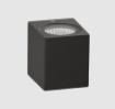 Immagine di Applique Cubotto Led 6w Okra Antracite H8 cm IP54 ACB