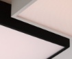 Immagine di Plafoniera Squadrata 40cm Nera Led 40w CCT Oporto ACB