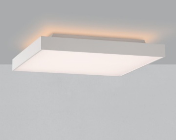 Immagine di Plafoniera Quadrata Bianca Biemissione Led 74w CCT Oporto 60cm ACB