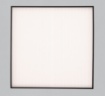 Immagine di Plafoniera Nera Quadrata Doppio Led CCT 2700K/3000K Oporto 60x60 cm ACB