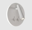 Immagine di Applique Luce Orientabile Per Comodino Panau Bianco Led 3000k ACB