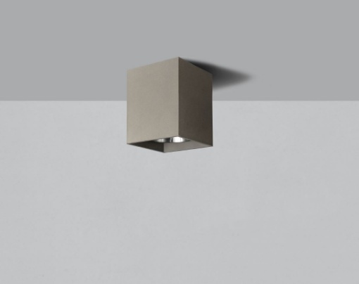 Immagine di Plafoniera Cubotto Led per Esterno Perseo Cemento IP65 ACB 