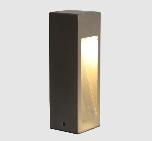 Immagine di Lampioncino Basso Cemento da Giardino Led 8w Perseo IP65 ACB