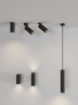 Immagine di Faretto Spot da Incasso Pipe Nero Led 12W Orientabile ACB