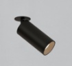 Immagine di Faretto da Incasso Cilindro Nero Orientabile Pipe Led 12w 3000k ACB