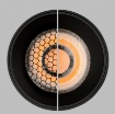 Immagine di Faretto da Incasso Cilindro Nero Orientabile Pipe Led 12w 3000k ACB