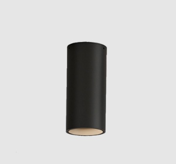 Immagine di Plafone Nero Cilindro da Soffitto Pipe Led 12w 3000k CRI90 ACB