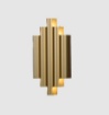 Immagine di Applique Oro Cannettato Luce Decorativa Parete Led 3000k Robin ACB