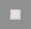 Immagine di Piccola Lampada Bianca da Soffitto Roku Quadrata Led 6w 9x9 cm ACB