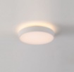 Immagine di Lampada da Soffitto Rotonda Roma Bianco Biemissione Led CCT 40 cm ACB