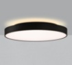 Immagine di Plafoniera Roma Nero Led Diretto e Indiretto con Funzione CCT 2700k/3000k Ø60 cm ACB