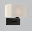 Immagine di Applique Nera Con Paralume Squadrato Romeo 1xE27 ACB