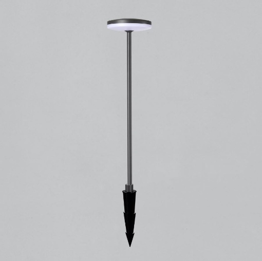 Immagine di Lampione Led da Giardino con Picchetto Shedir Antracite IP65 ACB