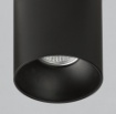Immagine di Faretto Cilindrico Nero da Soffitto Soul Spot Fisso GU10 ACB