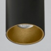 Immagine di Faretto Soul Spot GU10 Cilindro Nero Oro 8 cm ACB
