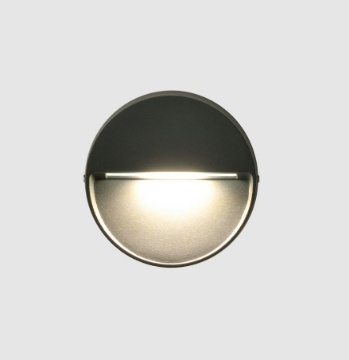 Immagine di Segnapassi Rotondo Per Esterni Antracite Led CCT Spica IP65 ACB