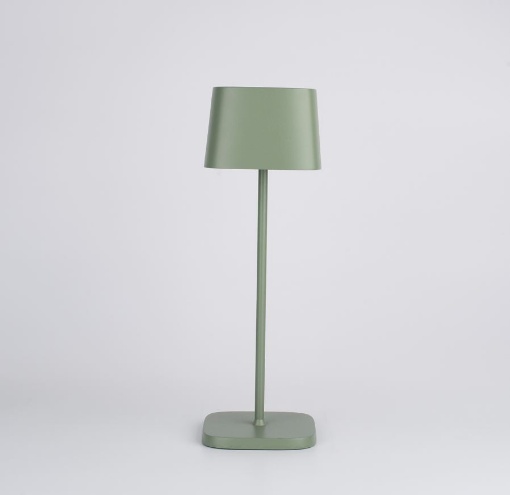 Immagine di Lampada da Appoggio Ricaricabile  Verde Led Touch Dimmer CCT IP65 Stroll ACB