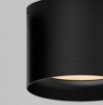 Immagine di Piccolo Plafone da Soffitto Tech Nero Led 9w Ø10 cm IP44 ACB 