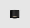 Immagine di Piccolo Plafone da Soffitto Tech Nero Led 9w Ø10 cm IP44 ACB 
